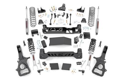 Rough Country 88431 Leveling Lift Kit w/Shocks