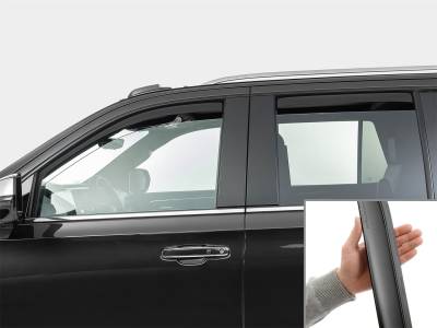 WeatherTech - WeatherTech 821010IMB Side Window Deflector Set - Image 2