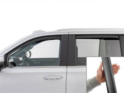 WeatherTech - WeatherTech 841010IMB Side Window Deflector Set - Image 2