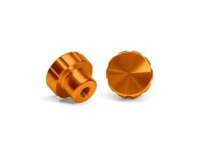 WeatherTech 8ACFBK2OR Colored Billet Knobs