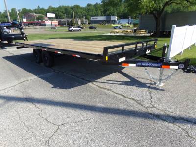 Sure-Trac Trailers - 2026 Sure-Trac 8.5x20 Low Profile Flatbed Deckover 10K - Image 2