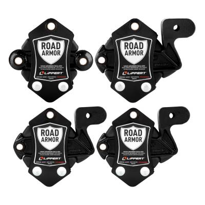 CURT - CURT 2024115697 Road Armor Shock-Absorbing Trailer Equalizer Triple Axle Kit - Image 4