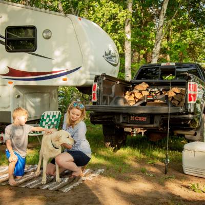 CURT - CURT 16204 Fifth Wheel Base Rails Universal - Image 3