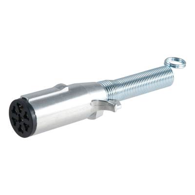 CURT - CURT 58181 7-Way Round Connector Plug w/Spring - Image 2