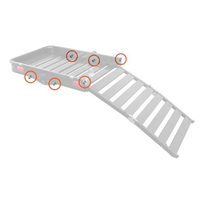 CURT - CURT 19232 Replacement Hardware For Cargo Carrier - Image 2