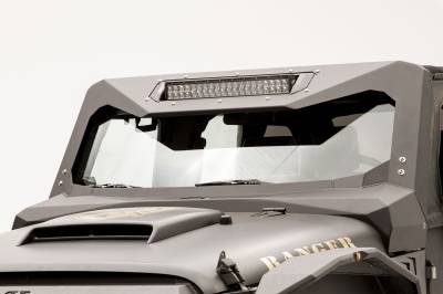 Fab Fours - Fab Fours JK3022-B Light Bar Insert Mount - Image 2
