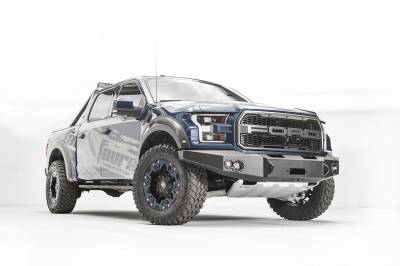 Fab Fours - Fab Fours FF17-H4351-B Premium Winch Front Bumper - Image 3