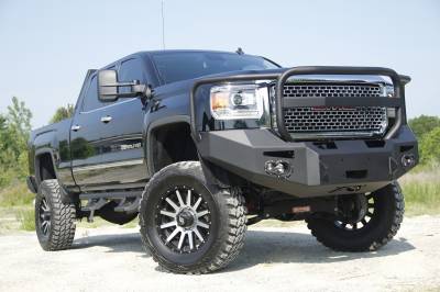 Fab Fours - Fab Fours GM14-A3150-B Premium Heavy Duty Winch Front Bumper - Image 4