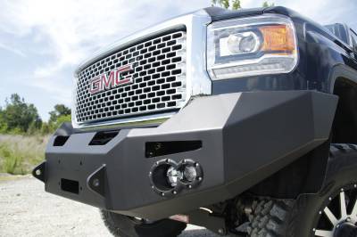 Fab Fours - Fab Fours GM14-A3151-B Premium Heavy Duty Winch Front Bumper - Image 3
