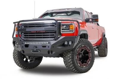 Fab Fours - Fab Fours GM15-X2850-B Matrix Front Bumper - Image 2