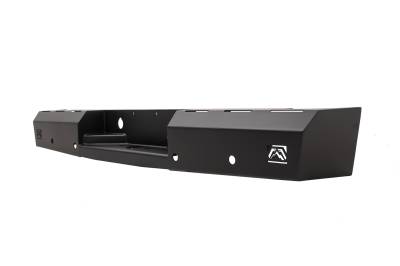 Fab Fours - Fab Fours DR06-RT1050-1 Red Steel Rear Bumper - Image 3