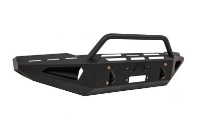 Fab Fours - Fab Fours TT07-RS1862-1 Red Steel Front Bumper - Image 2