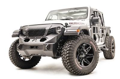 Fab Fours - Fab Fours GR4650-B Grumper Front Bumper - Image 2