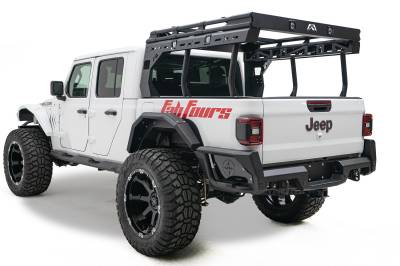 Fab Fours - Fab Fours JT20-Y1950-B Rear Bumper - Image 6