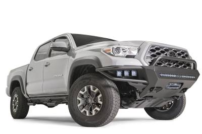 Fab Fours - Fab Fours TB16-02-B Vengeance Winch Front Bumper - Image 2