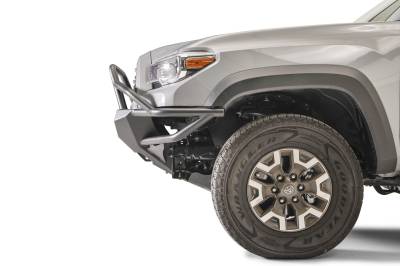 Fab Fours - Fab Fours TB16-03-B Vengeance Winch Front Bumper - Image 4