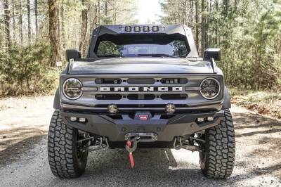 Fab Fours - Fab Fours FB21-F5251-B Lifestyle Winch Front Bumper - Image 5