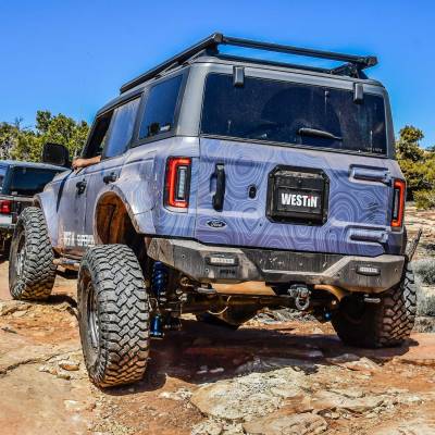 Westin - Westin 58-421255 Pro-Series Rear Bumper - Image 6
