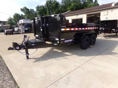 2026 Sure-Trac 7x12 HD Low Profile Dump Trailer 14K Telescopic