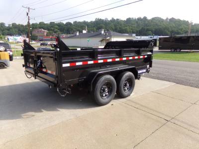 Sure-Trac Trailers - 2026 Sure-Trac 7x12 HD Low Profile Dump Trailer 14K Telescopic - Image 2