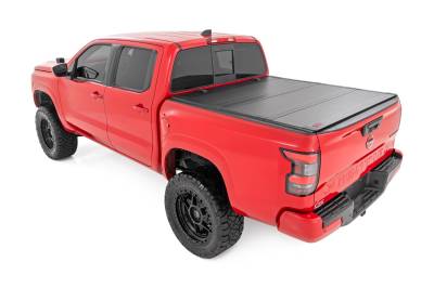 Rough Country - Rough Country 49520551A Hard Tri-Fold Tonneau Bed Cover - Image 4