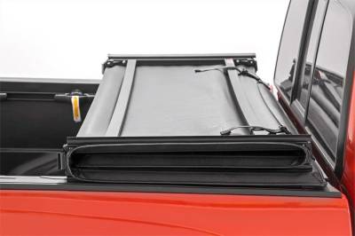 Rough Country - Rough Country 41288650A Soft Tri-Fold Tonneau Bed Cover - Image 3