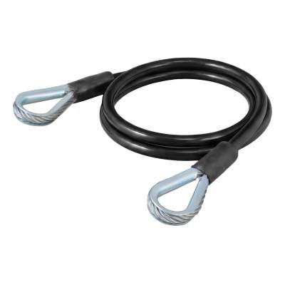 CURT 70007 Nylon Coated Safety Cable