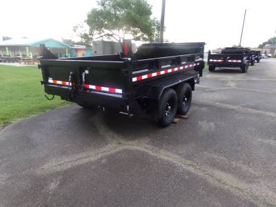 2026 Sure-Trac 7x12 HD Low Profile Dump Trailer 12K Telescopic