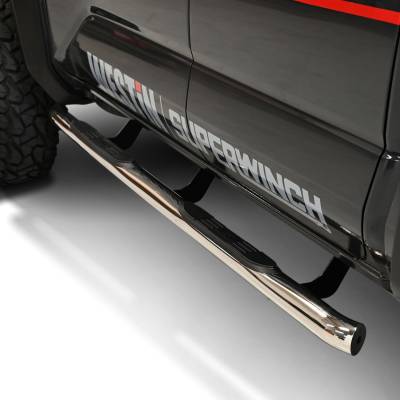 Westin - Westin 23-2780 E-Series 3 Round Nerf Step Bars - Image 7