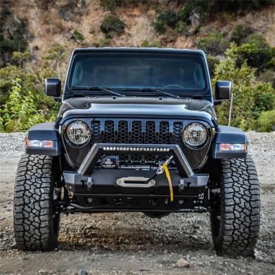 Westin - Westin 59-80085 WJ2 Stubby Front Bumper w/LED Light Bar Mount - Image 14