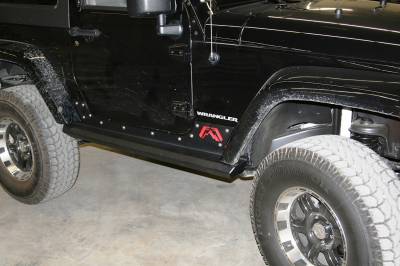 Fab Fours - Fab Fours JK07-G1350-B Rock Slider - Image 2
