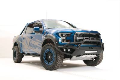 Fab Fours - Fab Fours FF17-D4351-B Vengeance Front Bumper - Image 4