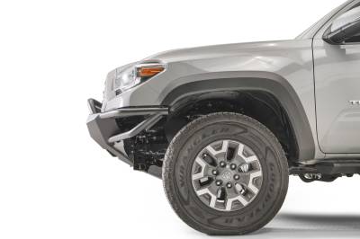 Fab Fours - Fab Fours TB16-02-B Vengeance Winch Front Bumper - Image 4