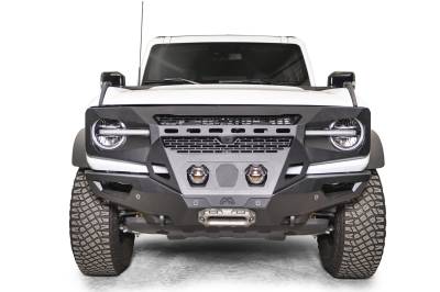Fab Fours - Fab Fours GR5200-1 Grumper Front Bumper - Image 5