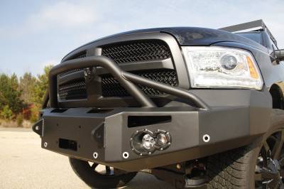 Fab Fours - Fab Fours DR13-F2952-B Premium Winch Front Bumper - Image 3