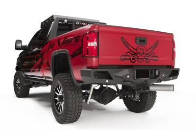 Fab Fours - Fab Fours CH15-E3051-B Vengeance Rear Bumper - Image 2