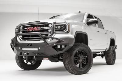 Fab Fours - Fab Fours GS16-D3952-B Vengeance Front Bumper - Image 2