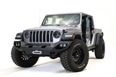 Fab Fours - Fab Fours JL18-X4651-B Matrix Front Bumper - Image 2