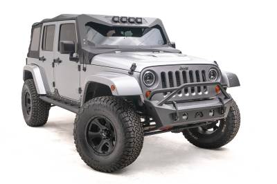 Fab Fours - Fab Fours JK07-B1952-B Stubby Bumper - Image 3