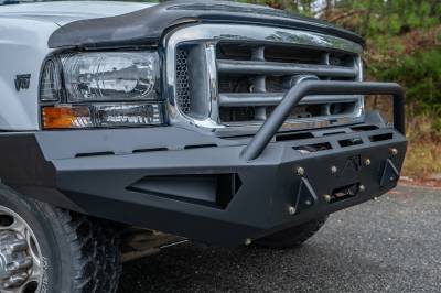 Fab Fours - Fab Fours FS99-RS1662-1 Red Steel Front Bumper - Image 3