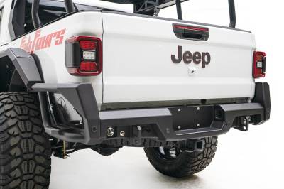 Fab Fours - Fab Fours JT20-Y1950-B Rear Bumper - Image 3