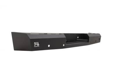 Fab Fours - Fab Fours TT07-RT1550-1 Red Steel Rear Bumper - Image 2