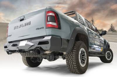 Fab Fours - Fab Fours DX21-E4551-B Vengeance Rear Bumper - Image 4