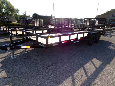 2026 Sure-Trac 7x20 Tube Top Utility Trailer 10K