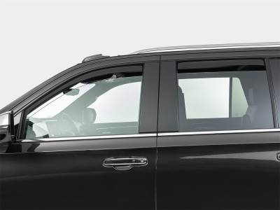 WeatherTech - WeatherTech 821010IMB Side Window Deflector Set - Image 2