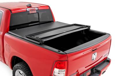 Rough Country - Rough Country 41309650A Soft Tri-Fold Tonneau Bed Cover - Image 4