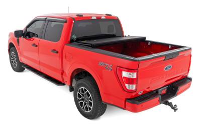 Rough Country - Rough Country 49225650_A Hard Tri-Fold Tonneau Bed Cover - Image 6