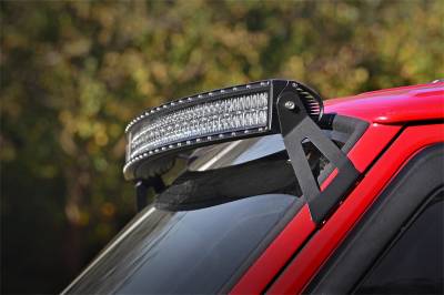 Rough Country - Rough Country 70074 LED Light Bar Windshield Mounting Brackets - Image 4