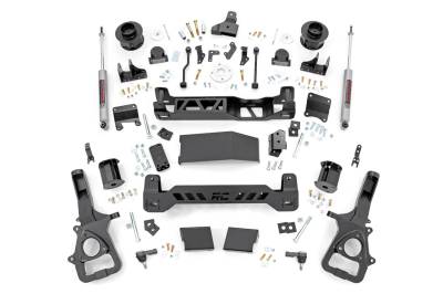 Rough Country 88430 Leveling Lift Kit w/Shocks