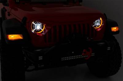 Rough Country - Rough Country RCH5300 Halo LED Projection Headlights - Image 6